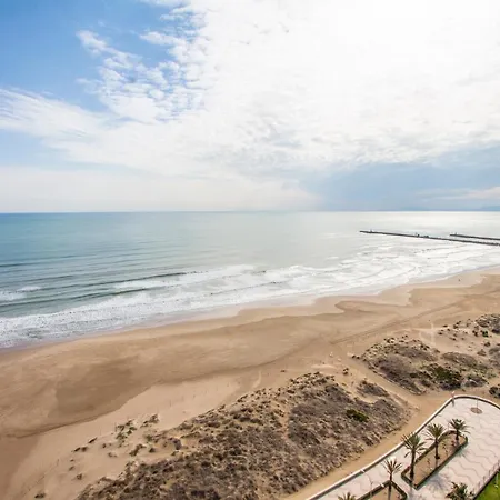 Espacio 18 - Primera Linea De Playa Cullera Exterior photo